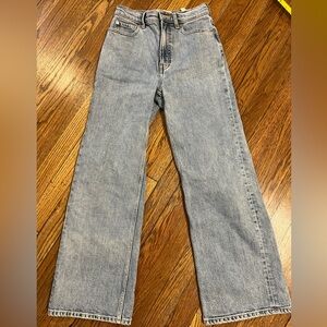 Everlane Classic Blue Wide Leg Jeans